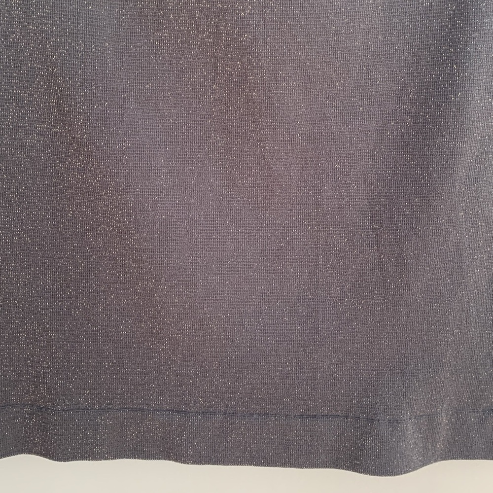 Intimately Free People Seamless Sparkle Tube Top Grey Metallic Shimmer - Picture 3 of 7